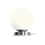 Ball D20 lampa stołowa 1-punktowa chrom 1076B4_M