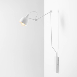 Aida kinkiet 1-punktowy biały 814C