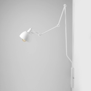 Aida kinkiet 1-punktowy biały 814C1