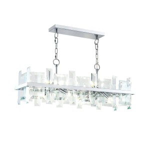Cerezo lampa wisząca 8-punktowa chrom MOD201PL-08N