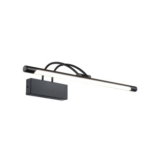 Finelli LED kinkiet 1-punktowy czarny MIR004WL-L12B