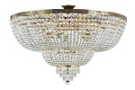 Palace lampa sufitowa 18-punktowa DIA890-CL-18-G