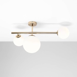 Dione lampa sufitowa 3-punktowa złota 1092Y30
