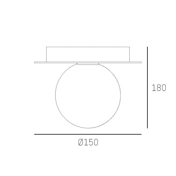 Kinkiet Cape Town 1-punktowy w kolorze chromowanym, o okrągłej formie z średnicą 150 mm i wysokości 180 mm. Produkt montowany na ścianie, z minimalistycznym designem, idealny do nowoczesnych wnętrz.