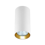 Manacor H13 lampa sufitowa 1-punktowa biała/złota LP-232/1D - 130 WH/GD