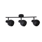 Reus lampa sufitowa (spot) 3-punktowa czarna LP-8069/3WS BK