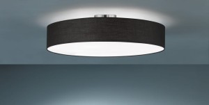 Hotel lampa sufitowa 5-punktowa czarna 603900502