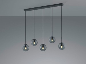 Balini lampa wisząca 5-punktowa antracyt 308500542