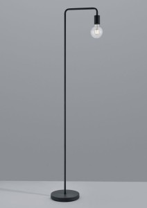 Diallo lampa podłogowa 1-punktowa czarna 408000132