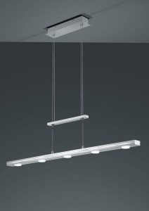 Lacal LED lampa wisząca 7-punktowa nikiel 379190707