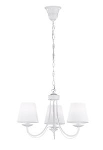 Cortez lampa wisząca 3-punktowa biała 110600331