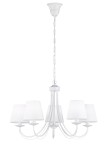 Cortez lampa wisząca 5-punktowa biała 110600531
