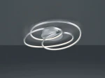 Gale LED lampa sufitowa 1-punktowa nikiel 673916007