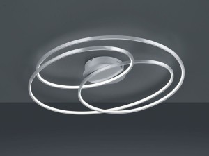 Gale LED lampa sufitowa 1-punktowa nikiel 673918007