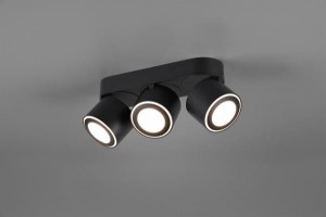 Taurus LED lampa sufitowa (spot) czarna 652910332