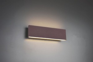 Concha LED kinkiet 2-punktowy rdzawy 225172924