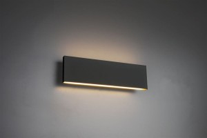 Concha LED kinkiet 2-punktowy antracyt 225172942