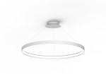 Circle LED D78 lampa wisząca 1-punktowa biała LA0716/1