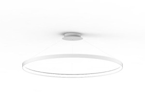 Circle LED D110 lampa wisząca 1-punktowa biała LA0717/1