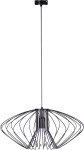 Tizi D52 lampa wisząca 1-punktowa czarna K-3407