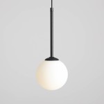 Bosso D14 lampa wisząca 1-punktowa czarna 1087XXS1