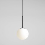 Bosso D20 lampa wisząca 1-punktowa czarna 1087XS1