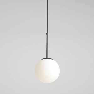 Bosso D20 lampa wisząca 1-punktowa czarna 1087XS1