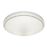 Plafon Pepe LED D26 w kolorze białym, o okrągłym kształcie i matowej powierzchni. Posiada klasę ochrony IP44, moc 10W oraz temperaturę barwową 4000K. Zawieszony na suficie, ukazuje minimalistyczny design.