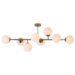 Dorado lampa wisząca 8-punktowa złota LP-002/8P