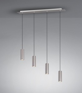 Marley lampa wisząca 4-punktowa nikiel 312400407