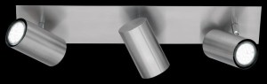 Vantos lampa sufitowa (spot) 3-punktowa nikiel DL307802400