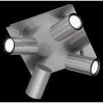 Marley lampa sufitowa (spot) 4-punktowa nikiel 802430407