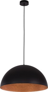 Sfera D35 lampa wisząca 1-punktowa czarny/miedziany 30144