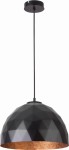 Diament D35 lampa wisząca 1-punktowa czarny/miedziany 31372