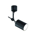 Stick Nero lampa sufitowa (spot) 1-punktowa czarna