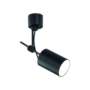 Stick Nero lampa sufitowa (spot) 1-punktowa czarna