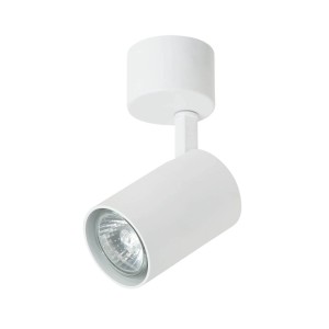 Tuka Bianco lampa sufitowa (spot) 1-punktowa biała