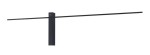 Sabre LED kinkiet 1-punktowy czarny W0283