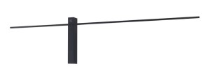 Sabre LED kinkiet 1-punktowy czarny W0283