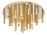 Organic LED lampa sufitowa 33-punktowa złota C0188D