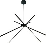 Spider LED lampa wisząca 3-punktowa czarna P0412
