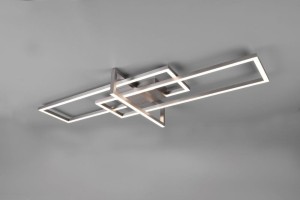 Salinas LED lampa sufitowa 3-punktowa nikiel 620310307