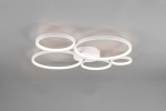 Rondo LED lampa sufitowa 5-punktowa biała 622610531