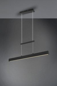Paros LED lampa wisząca 3-punktowa czarna R32043132