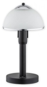 Lava lampa stołowa 1-punktowa czarna/chrom O2928 L1 CZA + CH