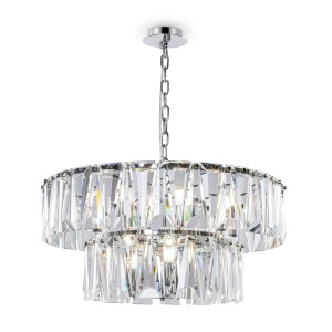 Puntes lampa wisząca 12-punktowa chrom MOD043PL-12CH