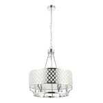 Verno Cromo lampa wisząca 6-punktowa chrom