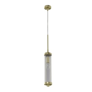 Fiatto I Old Gold lampa wisząca 1-punktowa złota