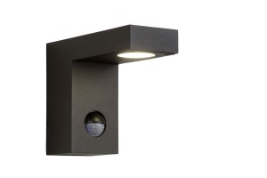 Texas-IR LED kinkiet elewacyjny ścienny z czujnikiem ruchu antracyt 28850/24/30