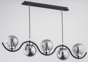 Korda lampa wisząca 5-punktowa chrom 62153